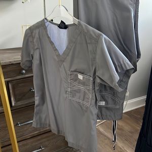 Blue Sky Scrubs | LightGrey | Worn Once | Size SMALL